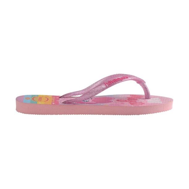 Havaianas slapi copii KIDS SLIM MY LITTLE culoarea roz preţ