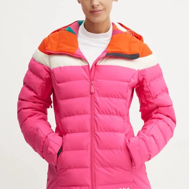 Helly Hansen geaca de schi IMPERIAL PUFFY culoarea roz