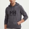 Helly Hansen hanorac de bumbac HH LOGO HOODIE bărbați