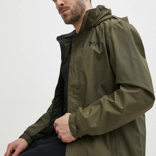 Helly Hansen jacheta de exterior Dubliner culoarea verde