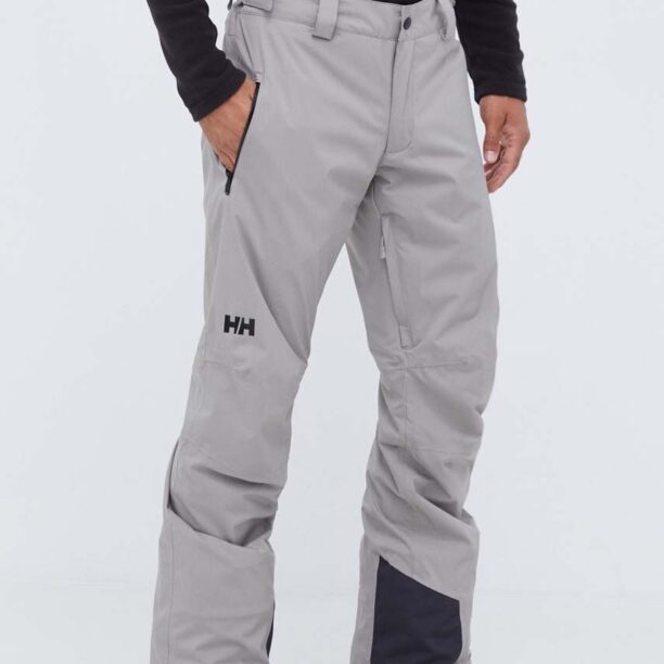 Helly Hansen pantaloni de schi Legendary culoarea gri