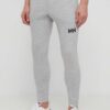 Helly Hansen pantaloni de trening culoarea gri