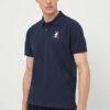 Helly Hansen polo de bumbac culoarea albastru marin