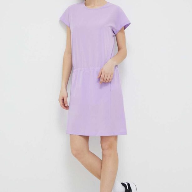 Helly Hansen rochie culoarea violet