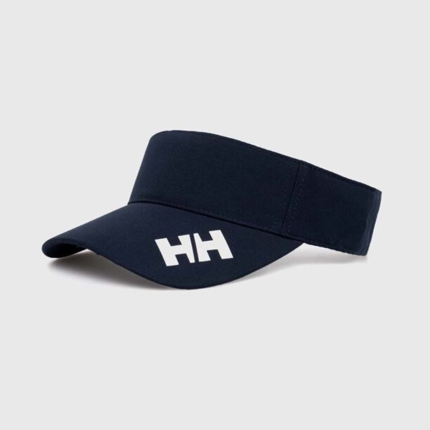 Helly Hansen șapcă cu cozoroc culoarea bleumarin