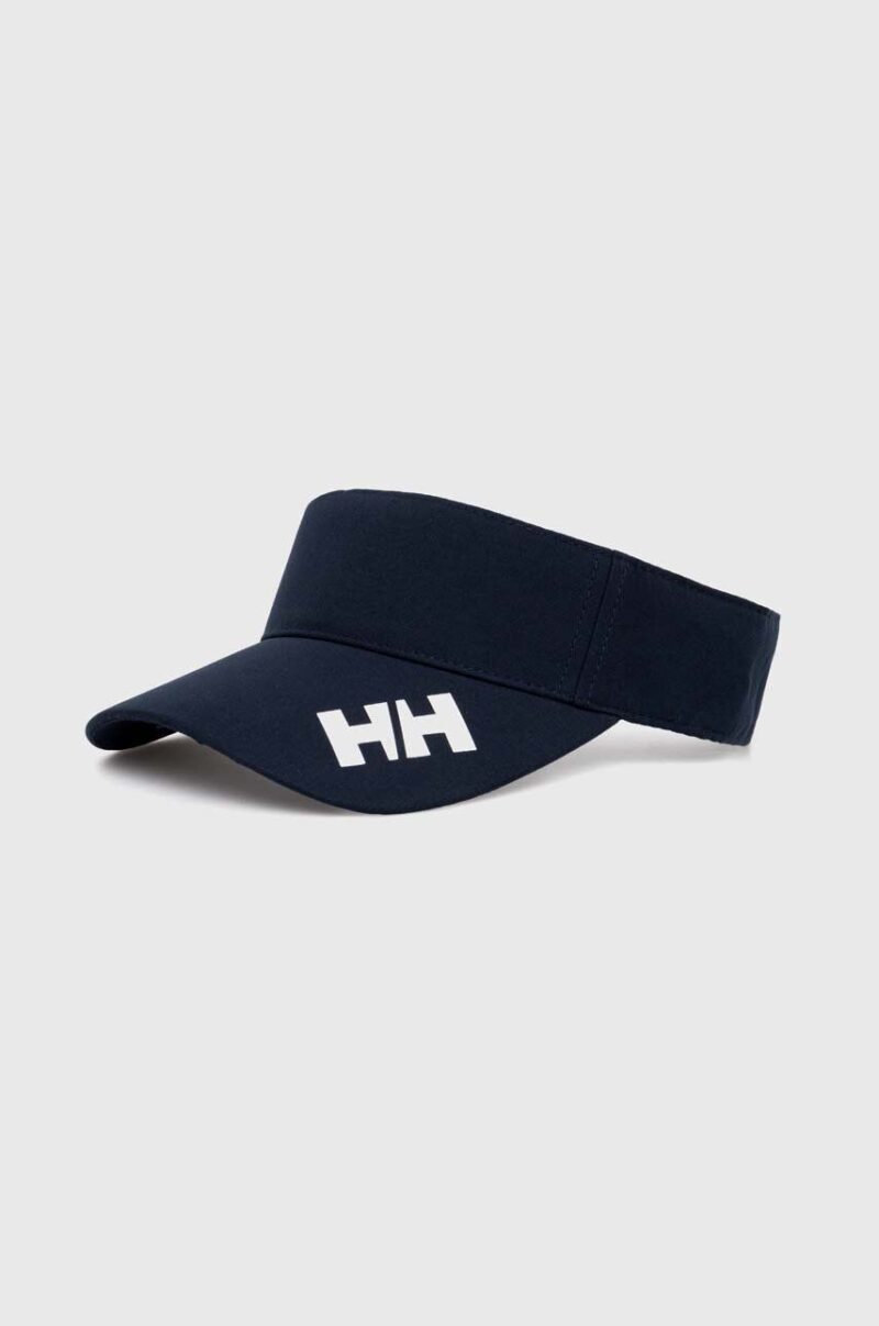 Helly Hansen șapcă cu cozoroc culoarea bleumarin