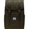 Herschel Rucsac 'Retreat™'  maro închis / verde închis / negru / alb