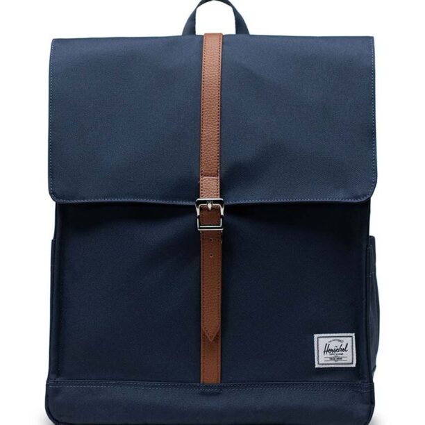 Herschel rucsac 11376-00007-OS City Backpack culoarea albastru marin