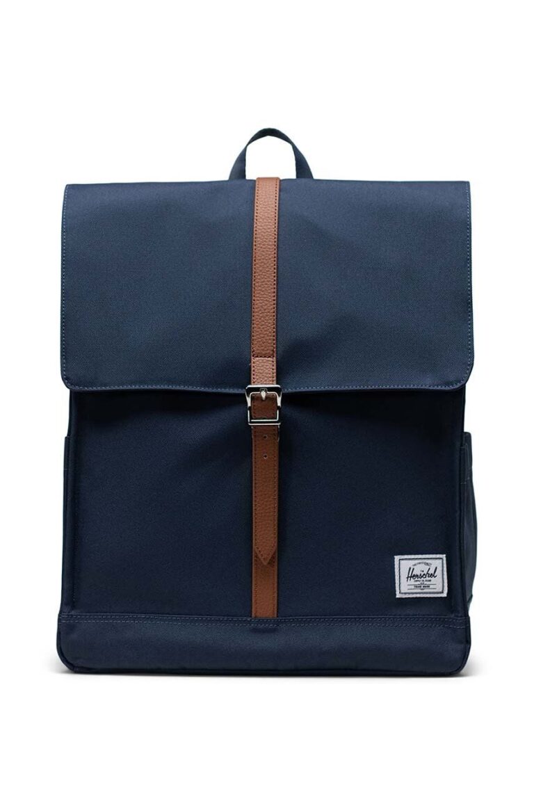 Herschel rucsac 11376-00007-OS City Backpack culoarea albastru marin