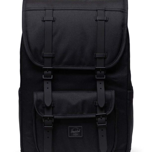 Herschel rucsac 11391-05881-O Little America Mid Backpack culoarea negru