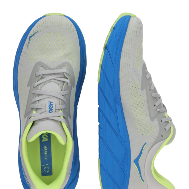 Hoka One One Sneaker de alergat 'ARAHI 7'  albastru / gri / verde iarbă