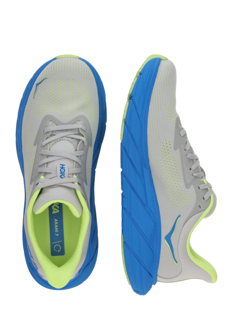 Hoka One One Sneaker de alergat 'ARAHI 7'  albastru / gri / verde iarbă