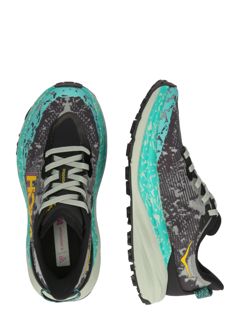 Hoka One One Sneaker de alergat 'SPEEDGOAT 6'  turcoaz / galben șofran / gri / negru