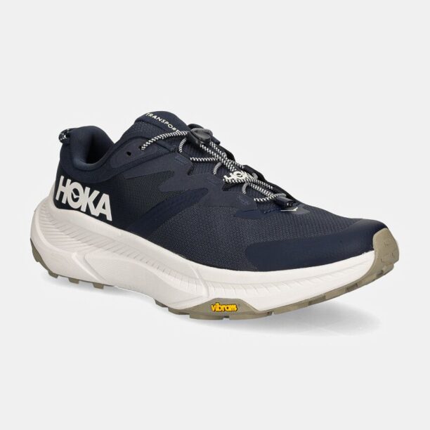 Hoka One One pantofi Transport culoarea albastru marin