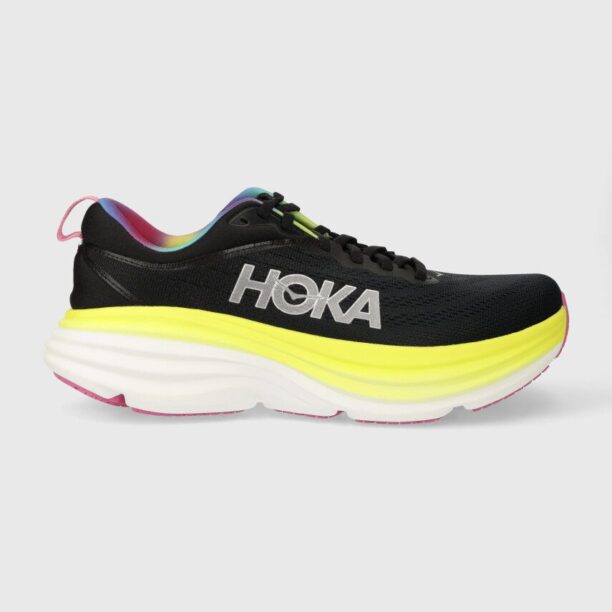 Hoka One One pantofi de alergat Bondi 8 culoarea negru