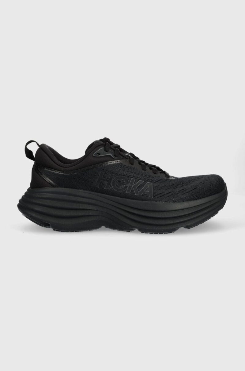 Hoka One One pantofi de alergat Bondi 8 culoarea negru