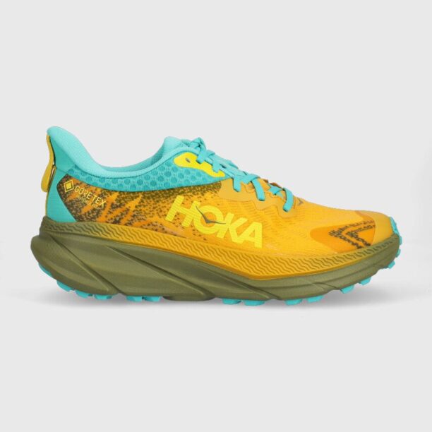 Hoka One One pantofi de alergat Challenger ATR 7 GTX culoarea galben