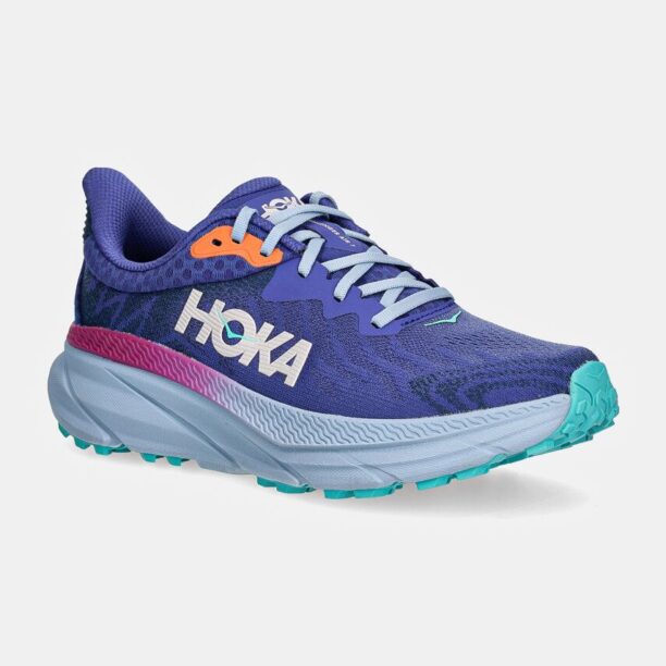 Hoka One One pantofi de alergat Challenger ATR 7 culoarea turcoaz