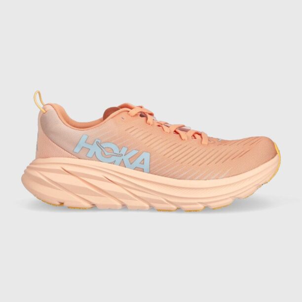 Hoka One One pantofi de alergat RINCON 3 culoarea portocaliu