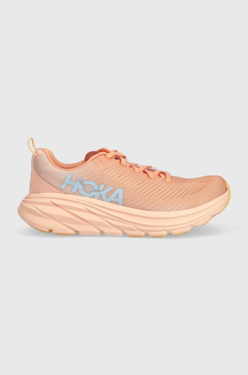 Hoka One One pantofi de alergat RINCON 3 culoarea portocaliu