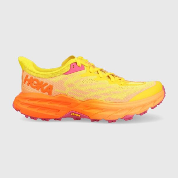 Hoka One One pantofi de alergat SPEEDGOAT 5 culoarea galben