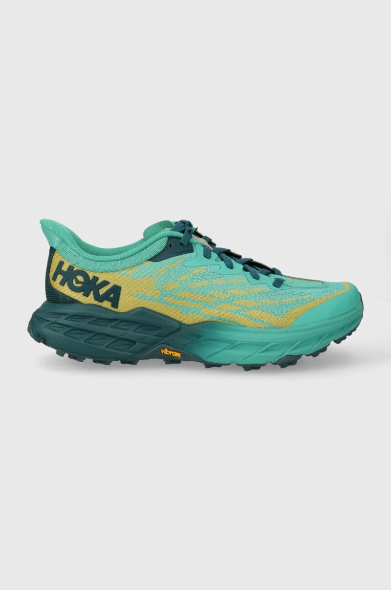 Hoka One One pantofi de alergat SPEEDGOAT 5 culoarea turcoaz