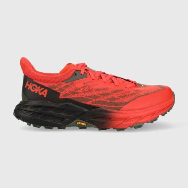 Hoka pantofi de alergat Speedgoat 5 GTX culoarea roșu