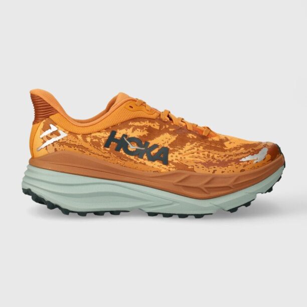 Hoka pantofi de alergat Stinson 7 culoarea portocaliu