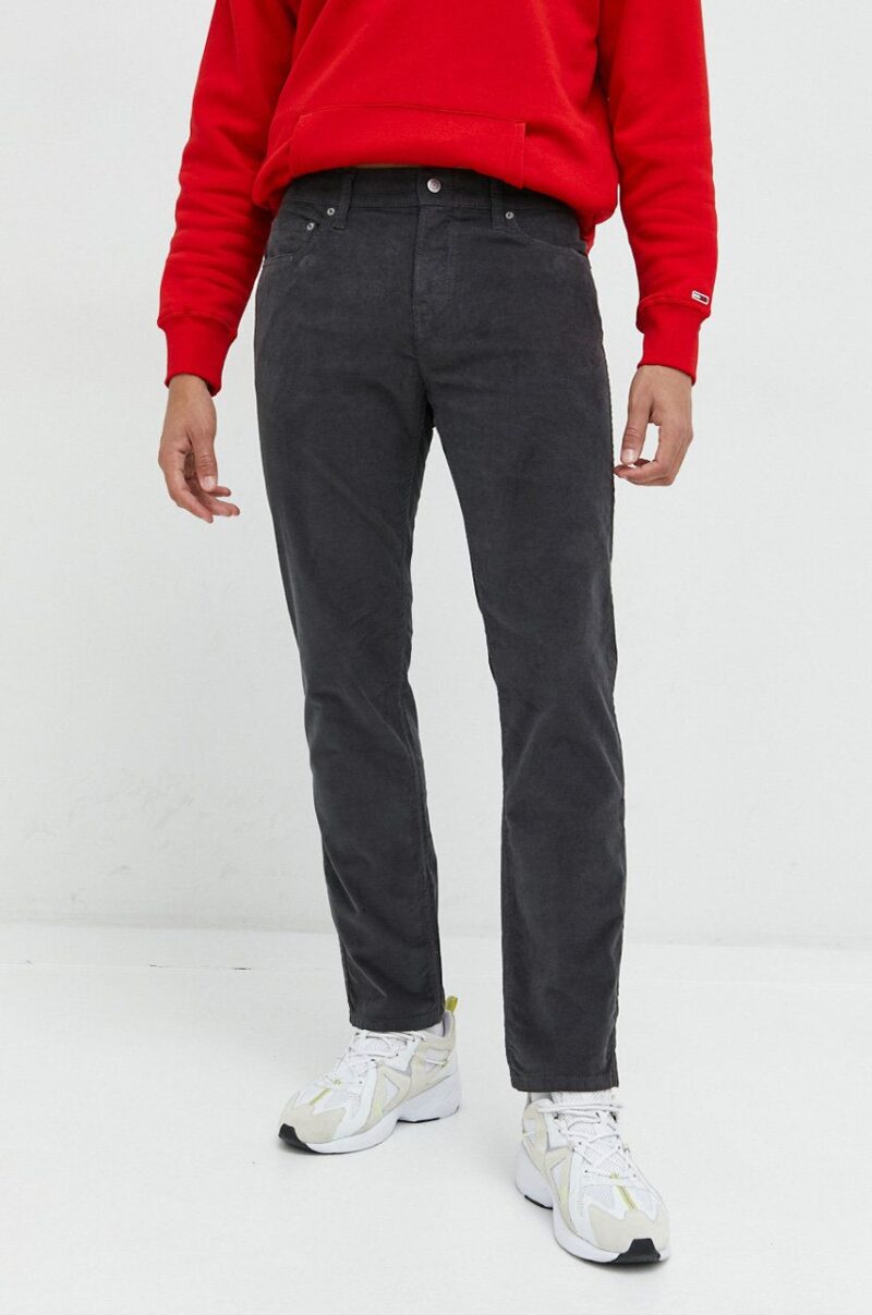 Hollister Co. pantaloni de catifea cord barbati