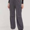 Hollister Co. pantaloni de trening culoarea gri