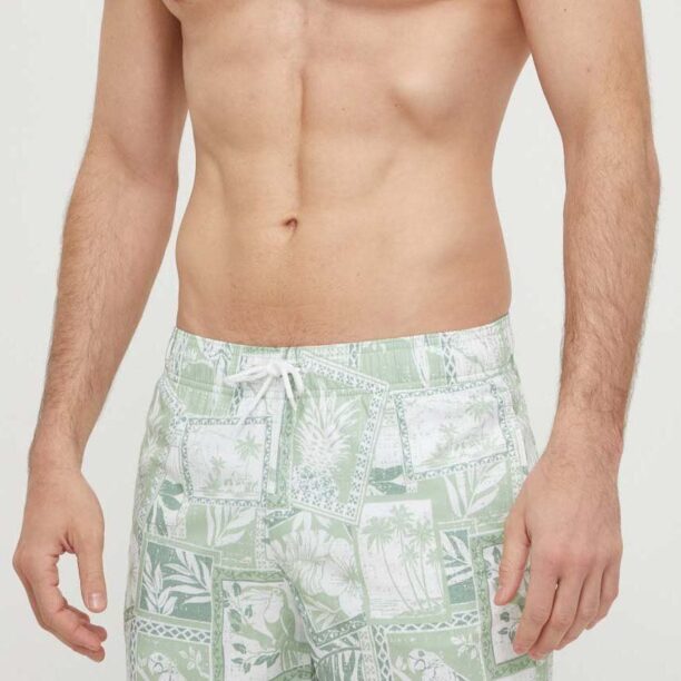 Hollister Co. pantaloni scurti de baie culoarea verde