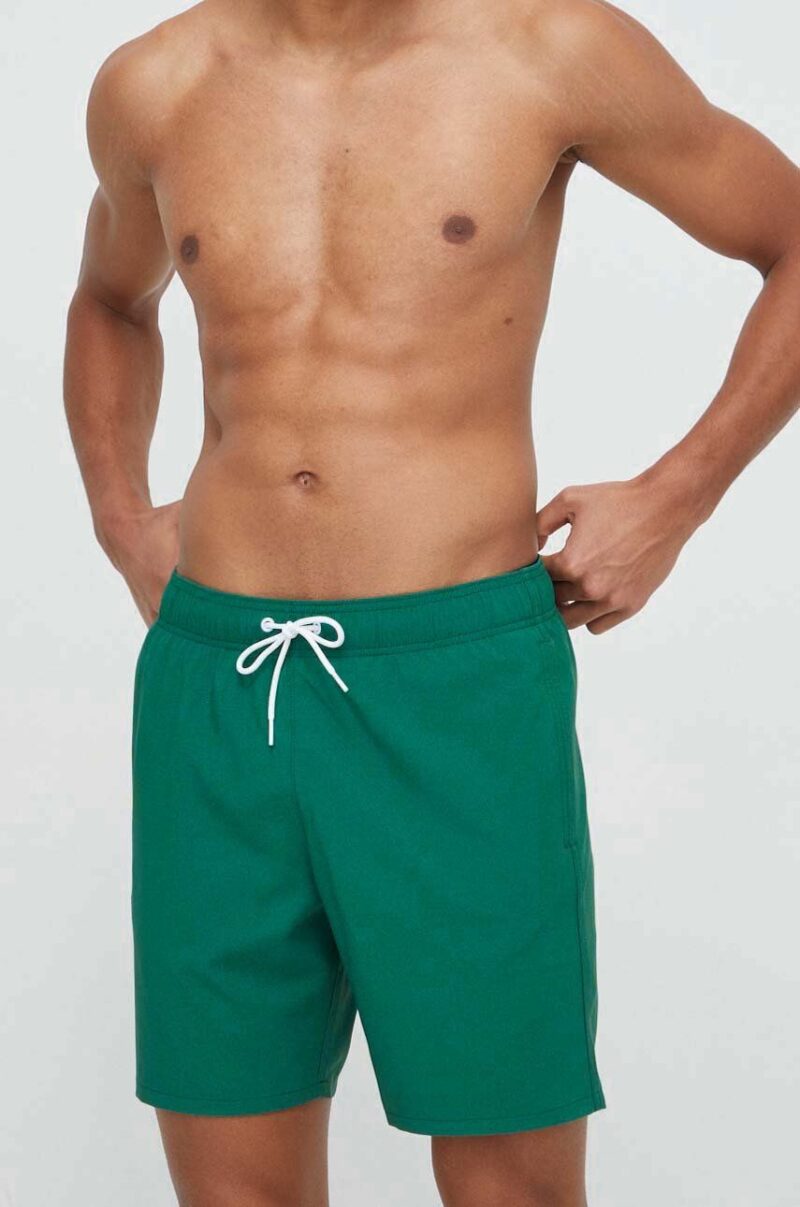 Hollister Co. pantaloni scurti de baie culoarea verde