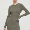 Hollister Co. rochie culoarea verde