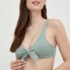 Hollister Co. sutien de baie culoarea verde