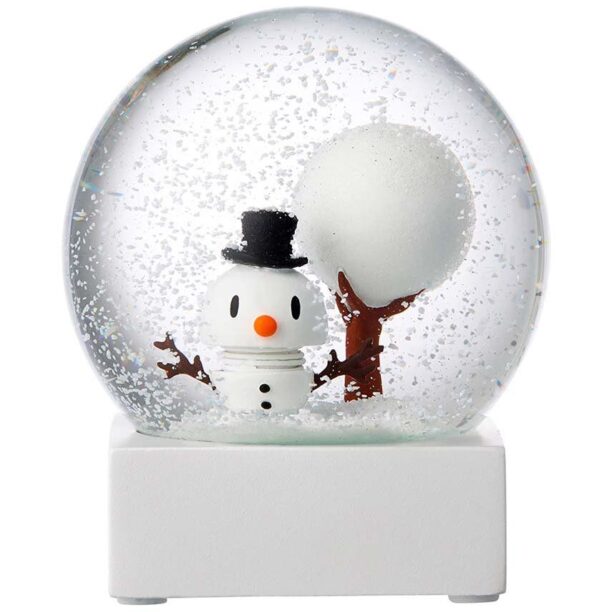 Hoptimist minge decorativă Snowman Snow Globe L