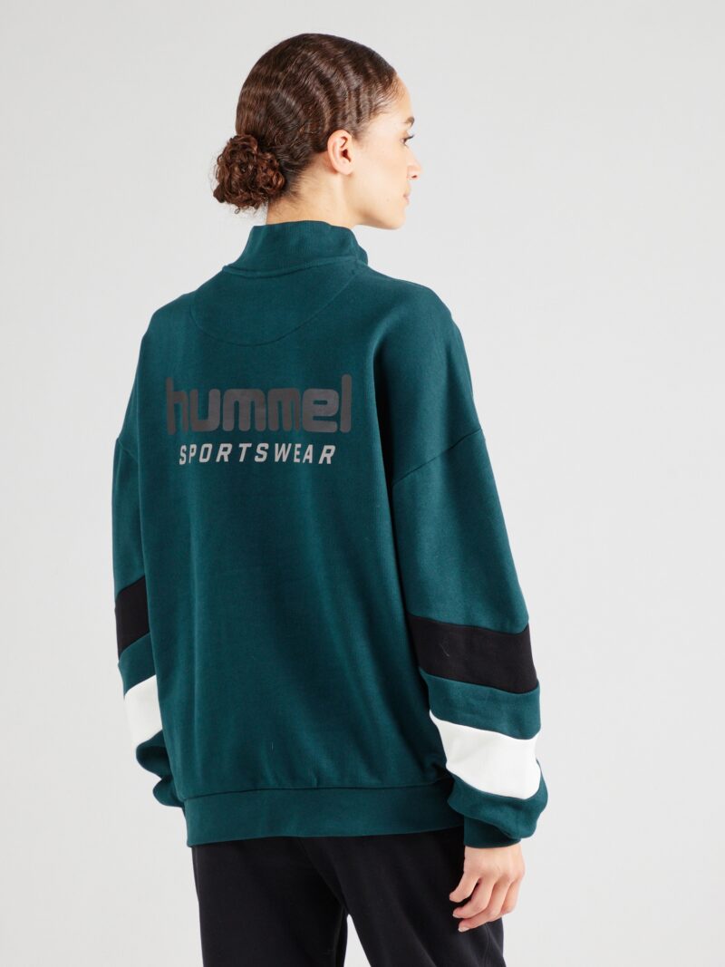 Hummel Hanorac sport  verde petrol / negru / alb preţ