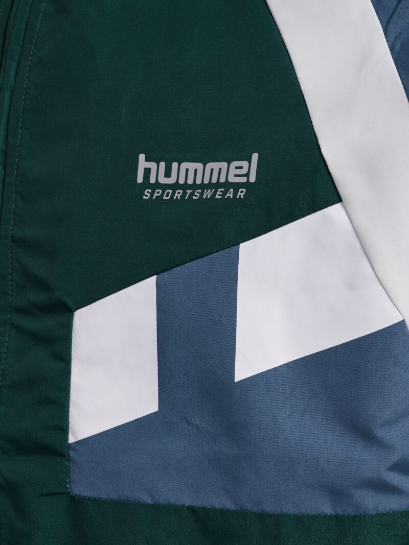 Hummel Jachetă de trening  safir / verde închis / alb preţ