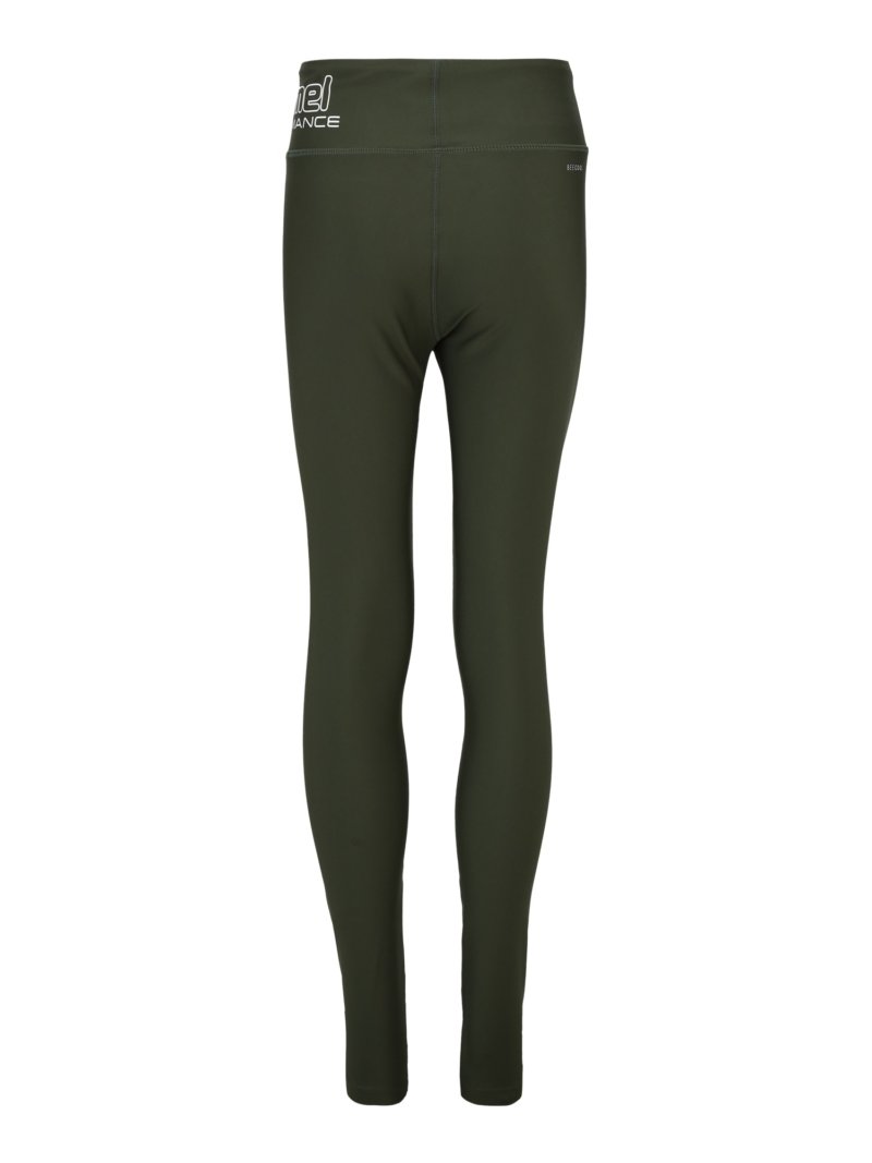 Hummel Pantaloni sport 'TE FUNDAMENTAL'  verde închis / alb murdar