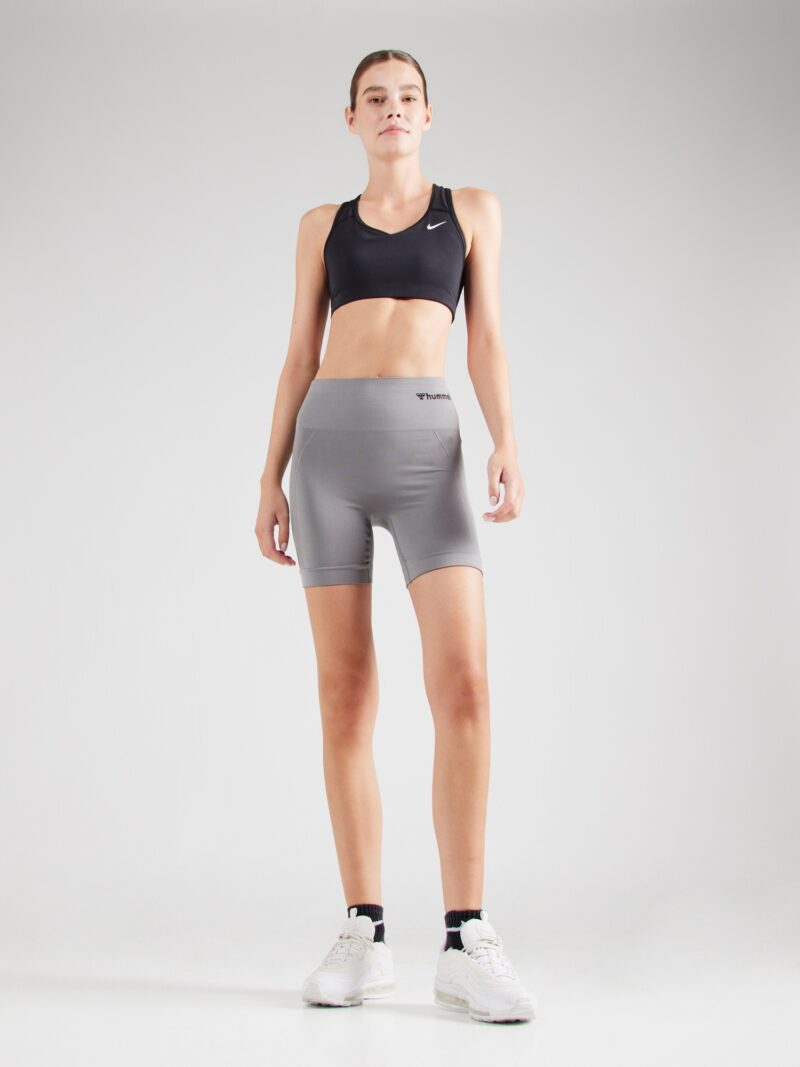 Cumpăra Hummel Pantaloni sport 'Tif'  gri / negru