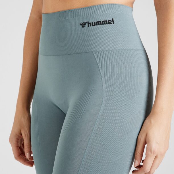 Preţ Hummel Pantaloni sport 'Tif'  verde pastel / negru