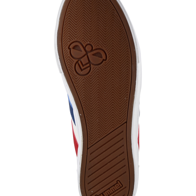 Hummel Sneaker low 'Slimmer Stadil'  albastru regal / gri deschis / roși aprins / alb preţ