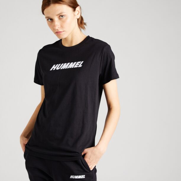 Hummel Tricou funcțional 'ELEMENTAL'  negru / alb