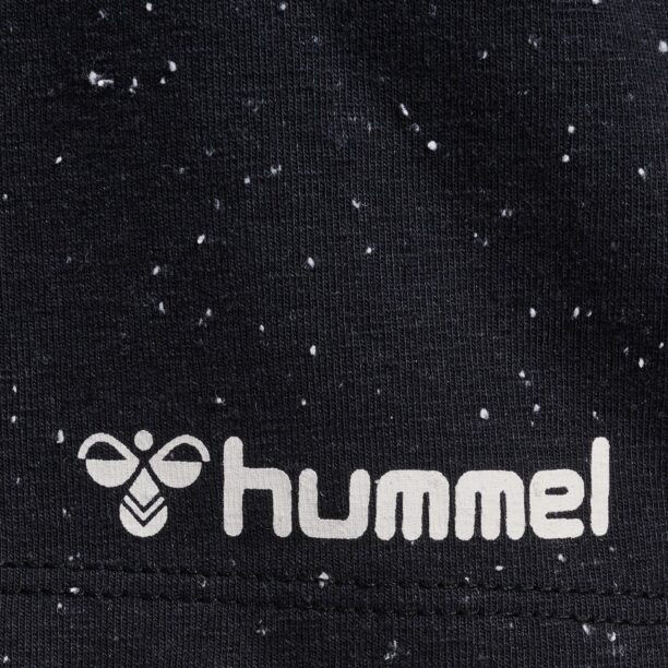 Hummel Tricou funcțional  negru amestecat / alb preţ