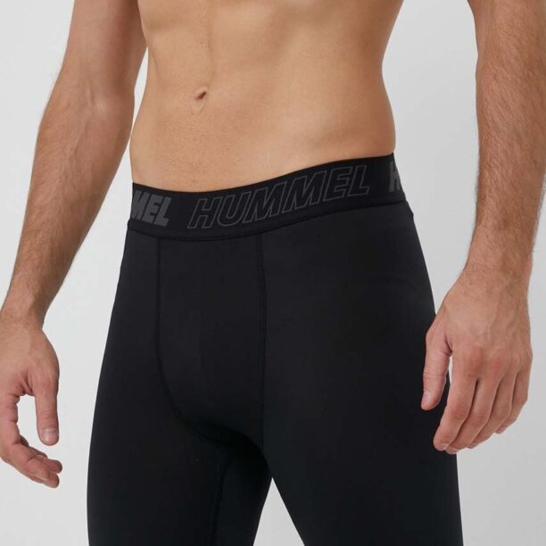 Hummel pantaloni scurți de antrenament Topaz culoarea negru