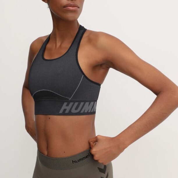 Hummel sutien sport Christel Seamless culoarea negru