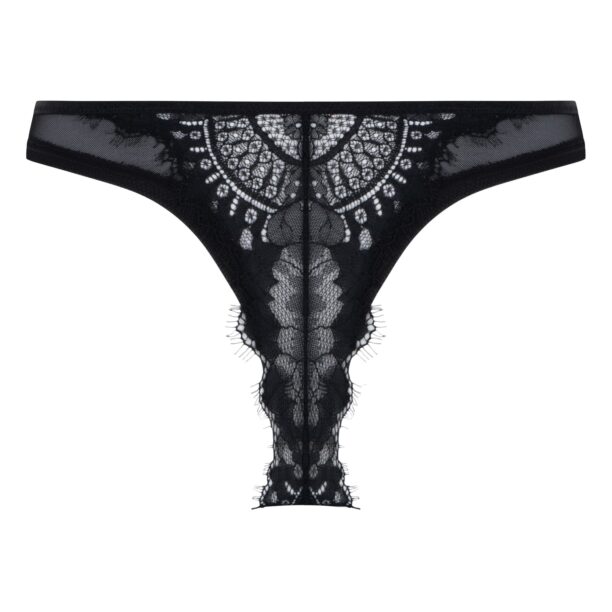 Hunkemöller Slip 'Mirabella'  bej închis / negru