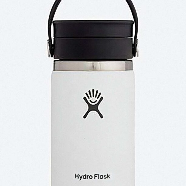 Hydro Flask cană thermos 12 Oz Wide Flex Sip Lid W12BCX110-WHITE