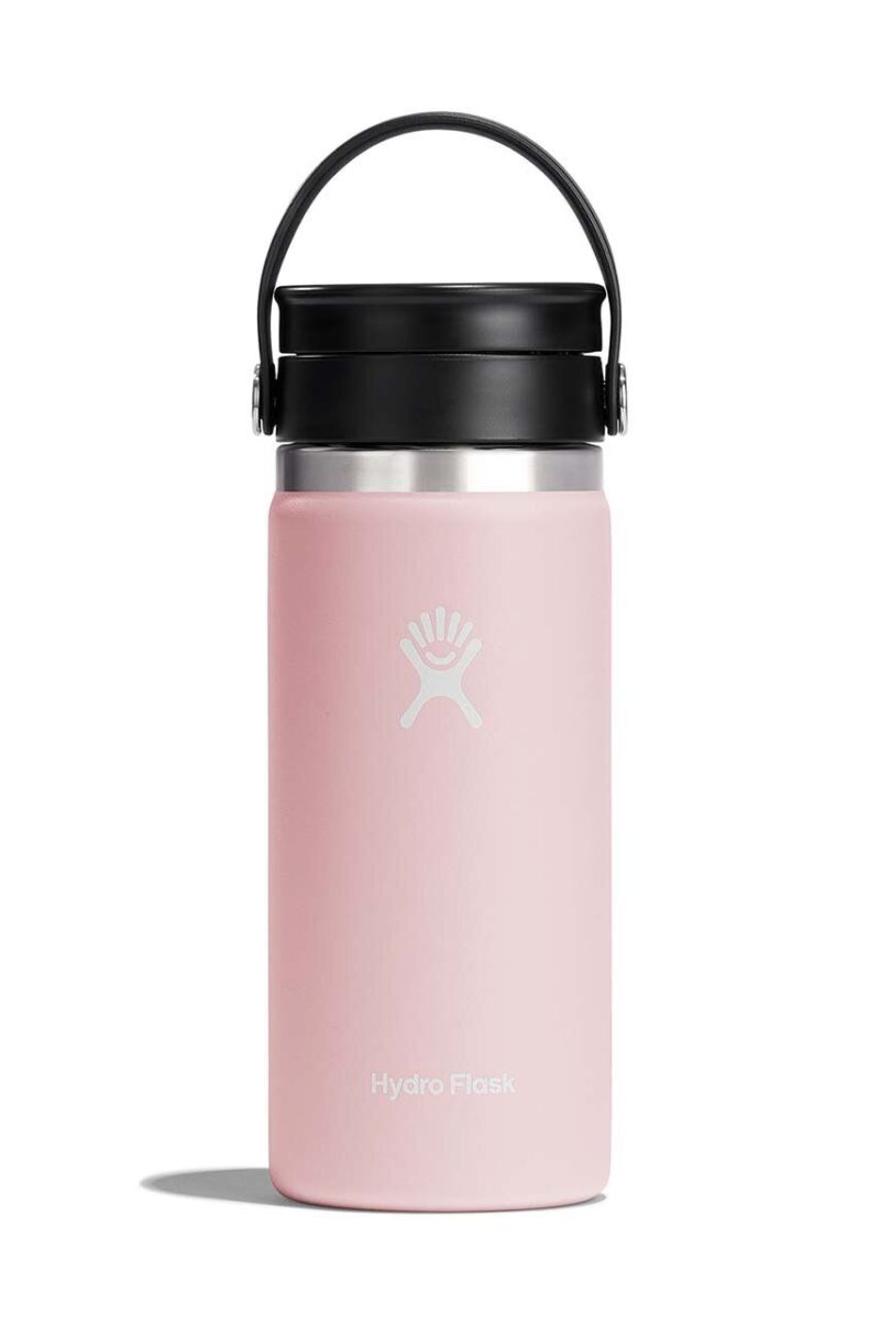 Hydro Flask sticla termica 16 Oz Wide Flex Sip Lid Trillium culoarea roz