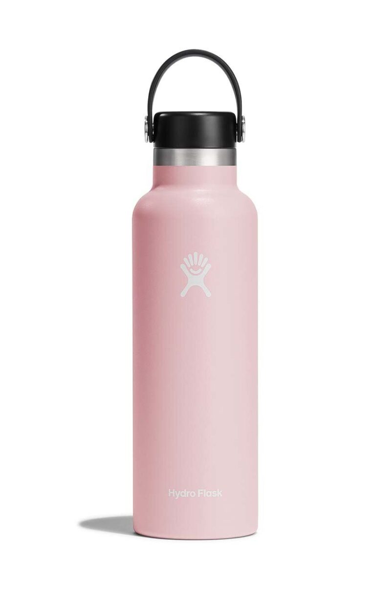 Hydro Flask sticla termica 21 Oz Standard Flex Cap Trillium culoarea roz