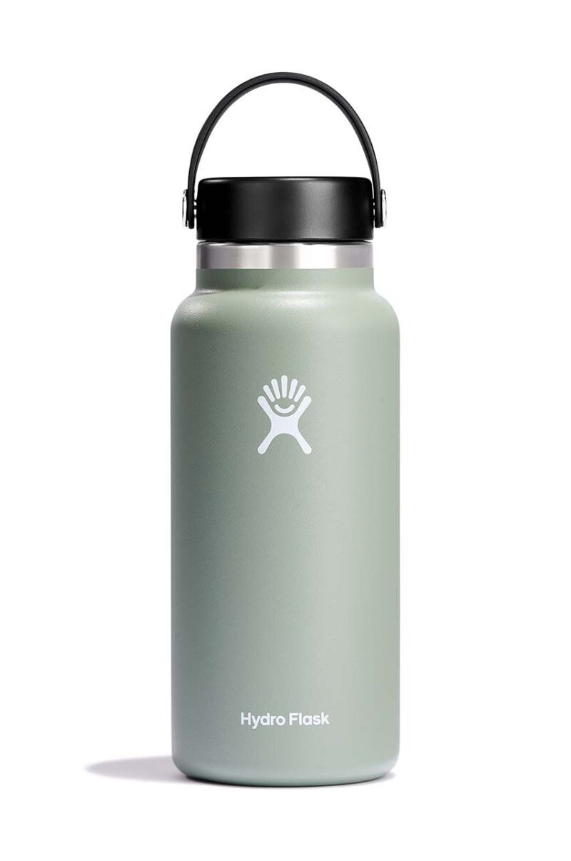 Hydro Flask sticla termica 32 Oz Wide Flex Cap Agave culoarea verde